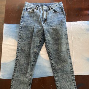 Urban Outfitters Black/Gray Wash Skinny Jeans